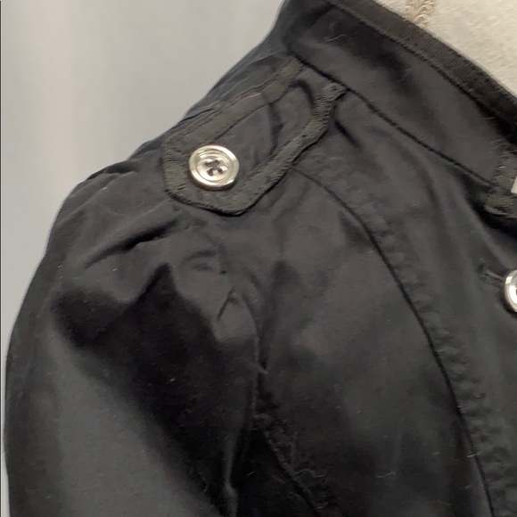 WHBM Black Military Jacket size 4 - Picture 3 of 8